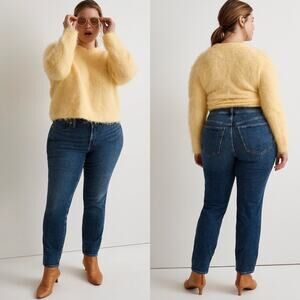 Madewell Women's Straight Leg Jeans - Dark Blue